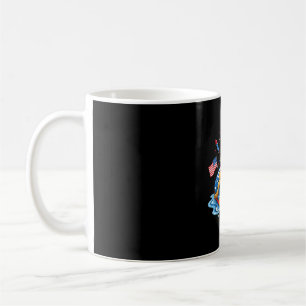 Caneca De Café Cerveja retro pastor alemão EUA 250º aniversário