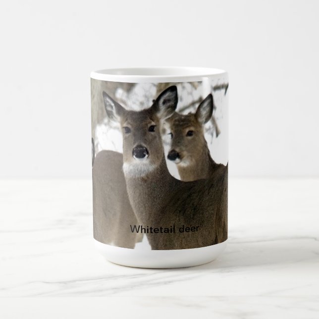 Caneca De Café Cervos de Whitetail (Centro)