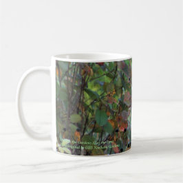 Caneca De Café Cervos nos jardins após o Frost