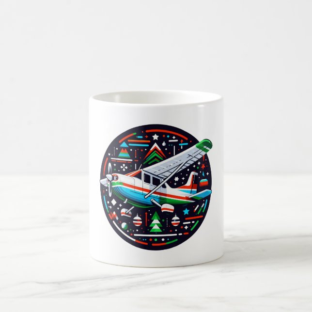 Caneca De Café Cessna Christmas Mug (Centro)