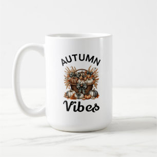 Caneca De Café Cesta de abóbora de Autumn Vippkin