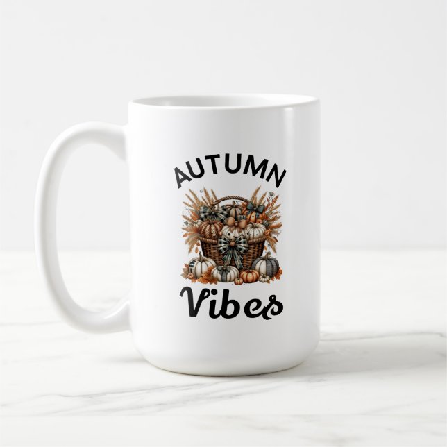 Caneca De Café Cesta de abóbora de Autumn Vippkin (Esquerda)
