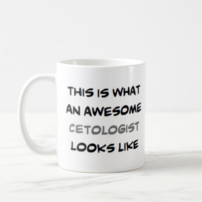 Caneca De Café cetologista, incrível (Esquerda)