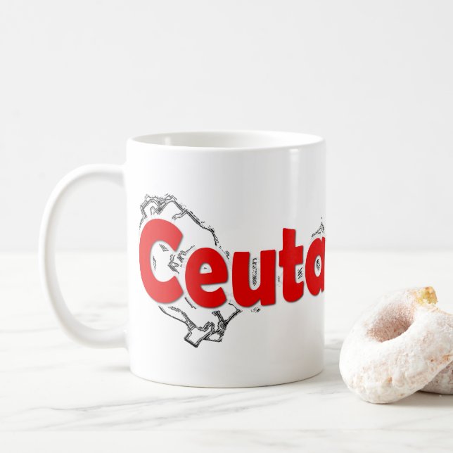 Caneca De Café Ceuta (Com Donut)