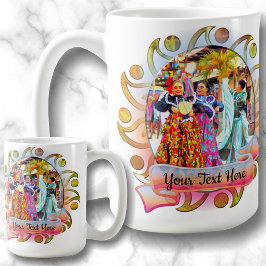 Caneca De Café Ceviche (Dancers) no Festival Mexicano 2549