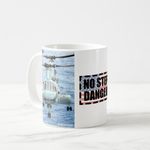 CANECA DE CAFÉ CH-46E SEA KNIGHT - SEM PERIGO DE PASSO