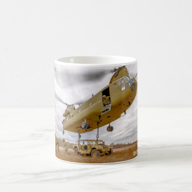 CANECA DE CAFÉ CH-47F CHINOOK (Centro)