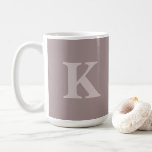Caneca de Café Chá Aconchegante Inicial Personaliz