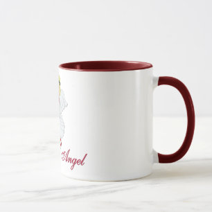 Caneca de Café/Chá/Cacau Anjo de Natal
