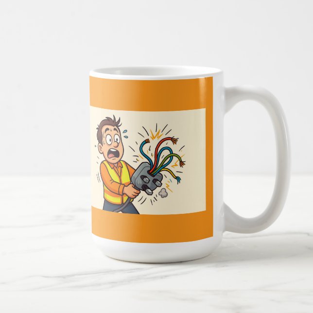 Caneca De Café Chá de eletricista/caneca de café (Direita)