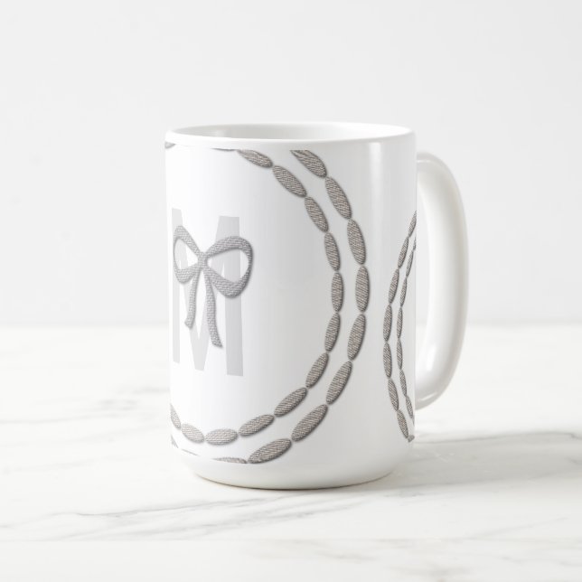 Caneca De Café Chá de fraldas Arco de Prata Mágica (Frente Esquerda)