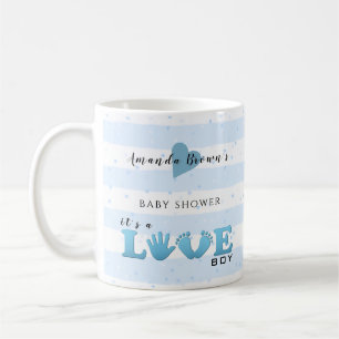 Caneca De Café Chá de fraldas Love Baby Boy