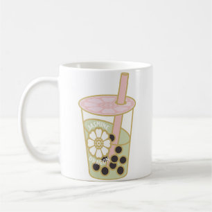 Caneca De Café Chá de Leite com Boba Jasmine Dragon
