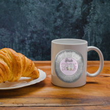 Caneca de Café Chá de Noiva Casamento Calendário 2