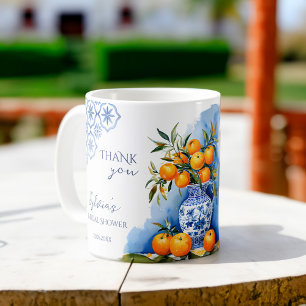 Caneca De Café Chá de panela azul de Talavera favorece prêmios