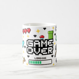 Caneca de Café Chá Retro Gamer