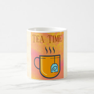 Caneca De Café Chá Time Coffee Mug