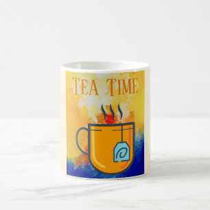 Caneca De Café Chá Time Coffee Mug