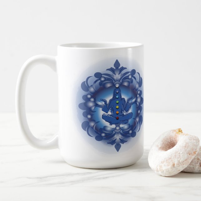 Caneca De Café Chakras (Com Donut)