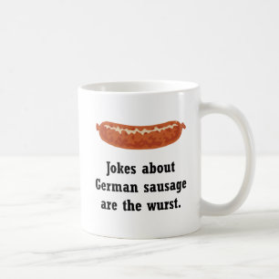 Caneca De Café Chalaça alemão da salsicha