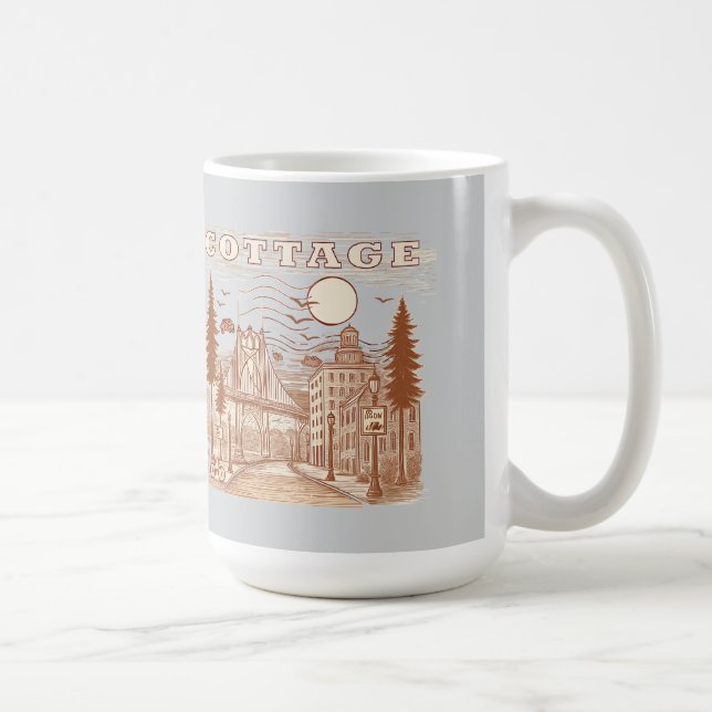 Caneca De Café chalé (Direita)