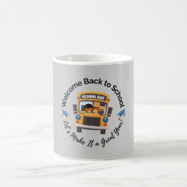 Caneca De Café Chalkboard Style School Mug