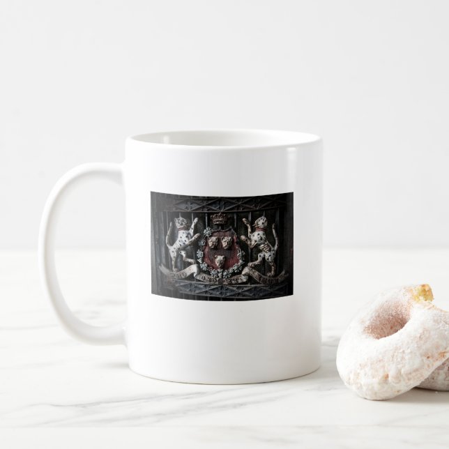 Caneca De Café Chamada De Armas (Com Donut)