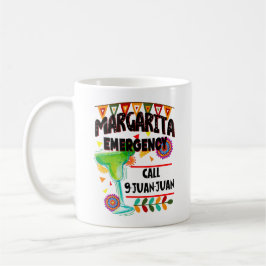 Caneca De Café Chamada de Emergência Margarita 9 Juan