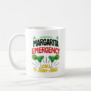 Caneca De Café Chamada de Emergência Margarita 9 Juan