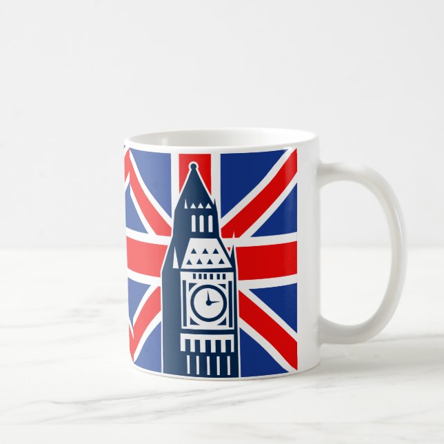 Caneca De Café Chamada de Londres (Direita)