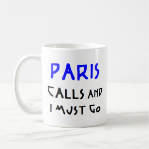 Caneca De Café chamadas de french paris