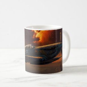 Caneca De Café Chamas do Céu: A Ascensão do Fogo