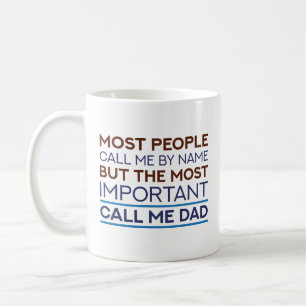 Caneca De Café Chame-me de Pai