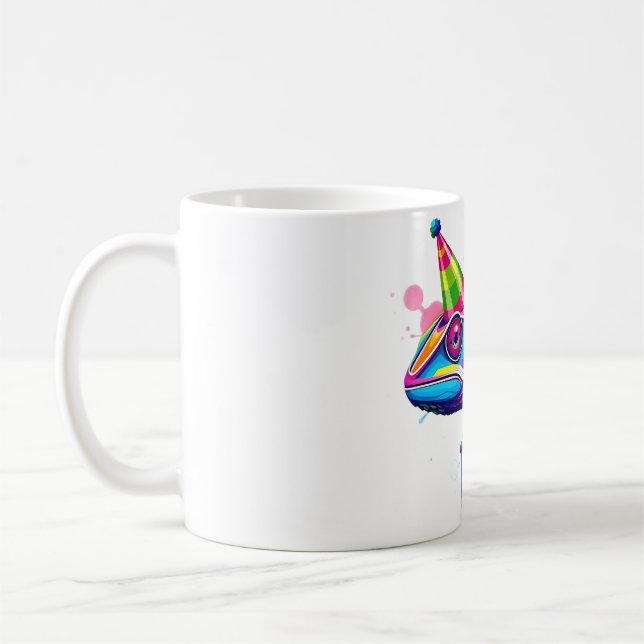 Caneca De Café Chameleon Party Hat - Mude sua visão (Esquerda)