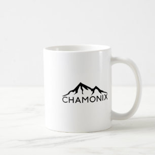 Caneca De Café Chamonix France Skiing