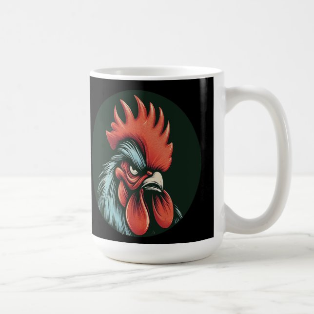 Caneca De Café Champ the Grumpy Rooster Mug (Direita)