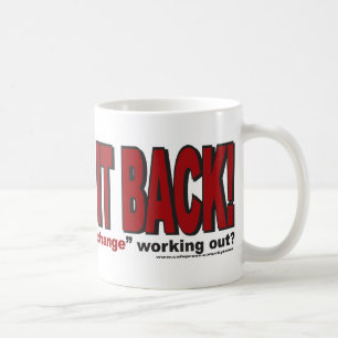 Caneca De Café CHANgE-IT-BACK