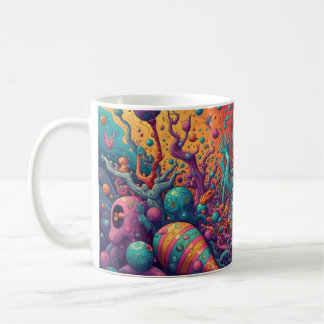 Caneca De Café Chaos in Color: Hidden Depths