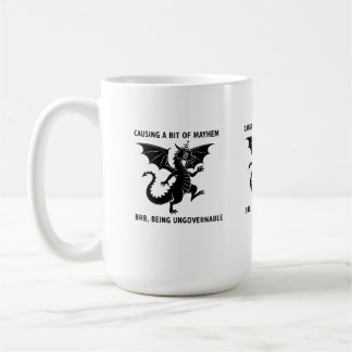 Caneca De Café Chaotic Little Dragon