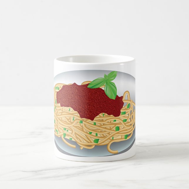 Caneca De Café Chapa De Espaguete Bolonha (Criador carregado)