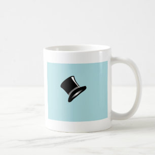 Caneca De Café Chapéu alto no azul