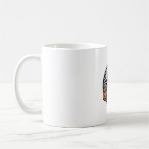 Caneca De Café Chapeu de Bruxa de Bezerro de Halloween Fofo Gravu