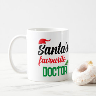 Caneca De Café Chapéu de elfo de Natal favorito do papai noel