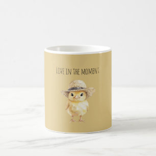 Caneca De Café Chapéu de Galinha Amarela