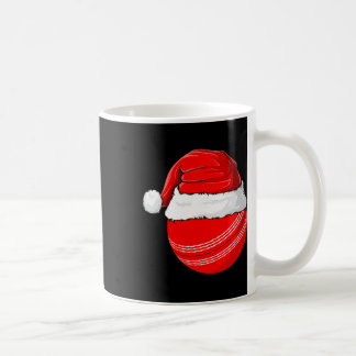 Caneca De Café Chapéu de Natal do Papai Noel de Natal Críquete