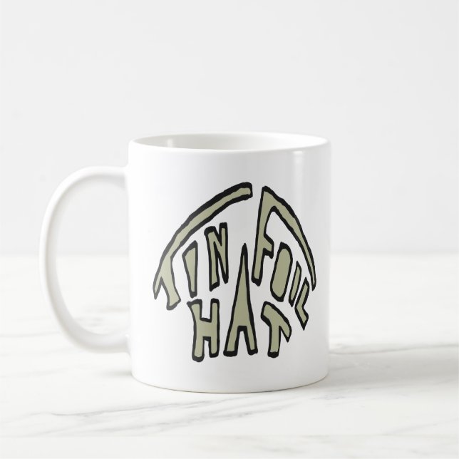Caneca De Café Chapéu de Papel Alumínio (Esquerda)