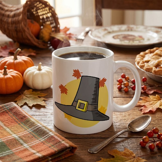 Caneca De Café Chapéu de Peregrino (Criador carregado)
