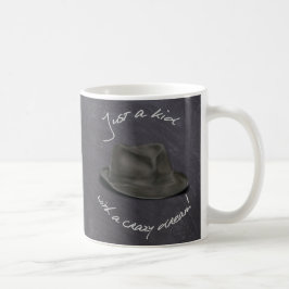Caneca De Café Chapéu para Leonard. Miúdo ideal louco!