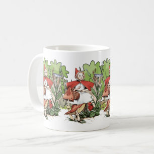 Caneca De Café Chapeuzinho Vermelho na Floresta - Fairytale