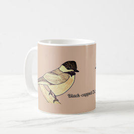Caneca De Café Chapim-de-cabeça-preta